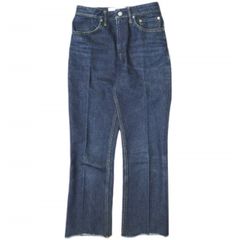 JANE SMITH ジェーンスミス 日本製 5ポケットブーツカット デニムパンツ DM-#429L OW 24 Indigo カットオフ ジップフライ ジーンズ ボトムス g22730