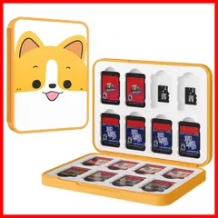 ゲームカードケース、16枚ゲームカード収納ケース SD TF Switch カード 収納可能 カードケース NS Switch/Switch PGRTYOF Lite/Switch OLED 2021に対応、ハードシェル保護と耐久性、スリムとポータブルゲームカ