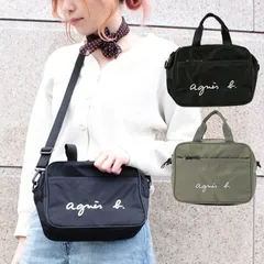 アニエスベー agnes b. ロゴ ショルダーバッグ ハンドバッグ レディース バック