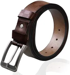 Harewith ベルト メンズ カジュアル ゴルフ 本革(ブラウン,  Free Size)