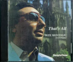 CD1枚 / テテ・モントリュー (TETE MONTOLIU) / That&apos;s All (1993年・SCCD-31199・モードジャズ・MODAL・バップ) / D00162219