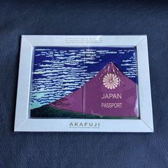 Akafuji アカフジ パスポートカバー