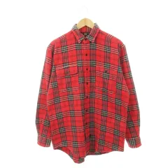 vintage RRL 90s 三ツ星タグ ヘビー ネルシャツ USA 90s RRL L/Sネルシャツ ダブルアールエル ラルフローレン 三ツ星