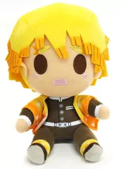 【中古】ぬいぐるみ 我妻善逸 ちょこのっこぬいぐるみ 「一番くじ 鬼滅の刃 ～折れぬ心と刃で進め～」 F賞