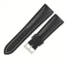 BREITLING レザーベルト 22mm ブラック　ユーズド美品 ecwide_awa24090