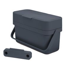 Joseph Joseph ふた付きゴミ箱 グレー 4L コンポ ジョセフジョセフ Compo 生ゴミ用 317