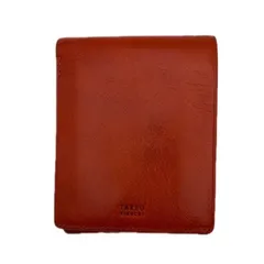 ▽TAKEO KIKUCHI  タケオキクチ  二つ折り財布  オレンジ  00573