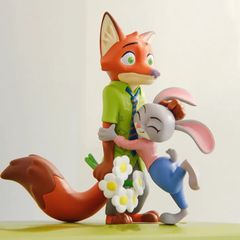 ディズニーストア ズートピア 5周年 ジュディ ニック フィギュア