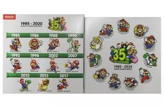 スーパーマリオブラザーズ35周年オリジナルピンバッジセット - メルカリ