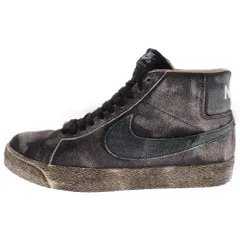 NIKE SB (ナイキエスビー) ZOOM BLAZER MID PRM DA1839-001 ズーム ブレザー ミッドカットスニーカー ブラック US10/28.0cm