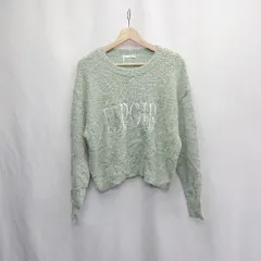 ◇ ⊇ ◎●未使用● one after another NICE CLAUP 長袖 ニット サイズF グリーン レディース E  【1503060006245】
