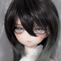 【すずりっこ】 imomodoll miko ふきげんじっとりさん カスタムヘッド