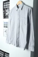 （ XS ー S ） Club Monaco(クラブモナコ) シャツ The HANDSOME ストライプ- 148DA