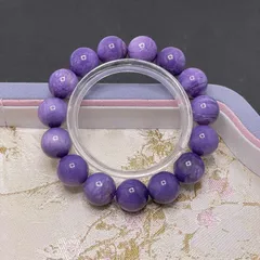 天然石★【チャロアイト】★ブレスレット 天然石B 13.7-14.1mm ZB8178