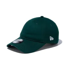 ニューエラ キャップ メンズ 無地 NEWERA 9TWENTY キャップ ニューエラ キャップ レディース ウォッシュドコットン ベーシック ダークグリーン × ホワイト 【MB】