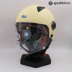 ZOLTAR イージーウェーブ3 スポーツジェット MATT IVORY　XSサイズ　EW0017　ジェットヘルメット