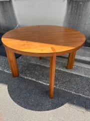 🌲NOCE ノーチェ　dining table  丸テーブル　4人掛け　4P ダイニングテーブル　リビング　インテリア　家具　木製　円卓　円型　北欧　おしゃれ　北欧風　【倉庫前引き取り値引きあり‼️】