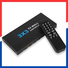 【数量限定】TV TV 4x4 のスプライシングのための遠隔を用いる多ビデオ 4x3 3x4 のビデオ壁のコントローラーのスプライサー スクリーン スクリーン HDMI 9 プロセッサ 3x3 3x3 ビデオ壁のコントローラー、4K