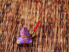 龍山寺 お守り キーホルダー付き ピンク 1239969516.jpg?1622555523