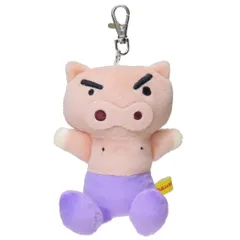 クレヨンしんちゃん リール式キーケース ぬいぐるみリールキーカバー ぶりぶりざえもん エスケイジャパン 鍵ホルダー アニメキャラクター グッズ 
