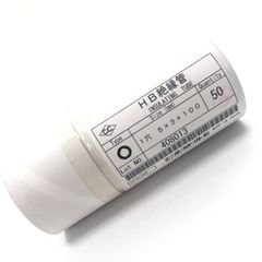 絶縁管 ニッカトー HB絶縁管 1穴 5×3×100　50本入 1箱(50本入) HBZETU-53100  Ｍ0718F