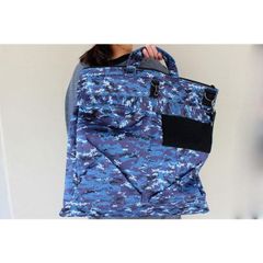 ヘルメットバッグ(海上自衛隊デジタル迷彩)【海上自衛隊グッズ・自衛隊グッズ】旅行 大容量 軽量 トラベル ショルダー 手提げ 出張