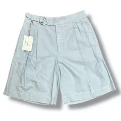 HERILLヘリルベージュ ショートパンツ フロントボタン付き 中古