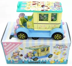 【中古】トミカ ミッドタウンキャブ ディズニー・イースター2019Ver.(グリーン×イエロー×ブルー) 「トミカ ディズニービークルコレクション」 東京ディズニーリゾート限定