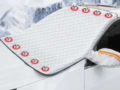 新品 2024強化版 スバル WRX S4 / STI型 カーフロントガラスカバー フロントカバー 凍結防止シート 車種専用設計 凍結防止カバー 車用 サンシェード カバー 超厚い 保護 雪対策 鏡保護 遮光断熱 車内の目隠 防風 防雪 防塵 防水 UVカット