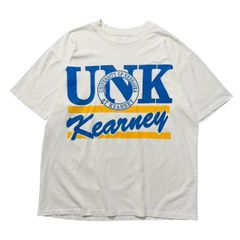 【XL】80s 90s USA製 ヴィンテージ Tシャツ カレッジロゴ ネブラスカ シングルステッチ ホワイト