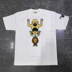 A BATHING APE アベイシングエイプ 半袖Tシャツ 全日本プロレス