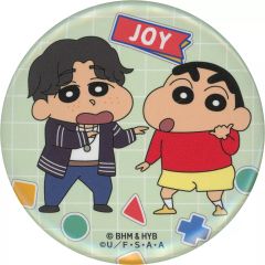 [중고] 배지 핀즈 휴닝카이 캔 배지 [TOMORROW X TOGETHER×크레용 신짱]