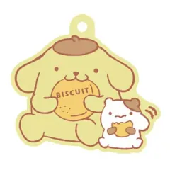 【中古】食玩 キーホルダー 6.ポムポムプリン 「サンリオキャラクターズ ぷっくりラバマスグミ2」