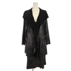 ヒロコビス HIROKO BIS セットアップ ジャケット パーカー スカート ロング フリル 黒 ブラック 11 ■GY99のサムネイル