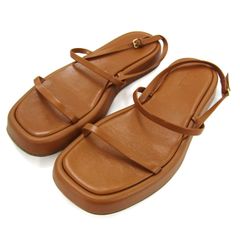 レディース WALES BONNER CALF FLAT SANDALフラットサンダル