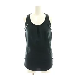 アディダス バイ ステラマッカートニー adidas by Stella McCartney climalite タンクトップ カットソー ノースリーブ XS 黒 ブラック /NR ■OS