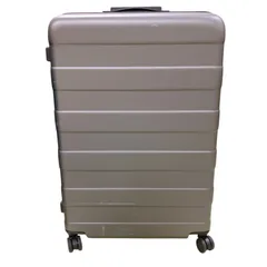 (未使用品)無印良品 MUJI ハードキャリーケース ベージュ 105L 10泊以上] 無印 バーを自由に調節できる ハードキャリーケース
