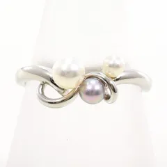 TASAKI　タサキ　田崎真珠　PT900　リング　ring　指輪　11.5号　パール（真珠）　約3～4.5mm　総重量約3.5g