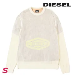 新品・未使用 ディーゼル DIESEL 半袖Tシャツ カットソー メンズ 長袖メッシュニットレイヤード クルーネック K-ROSEVILLE