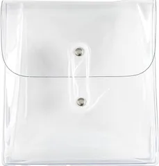 ドナリー クリアケース 筆箱 ペンケース マルチポーチ 韓国 雑貨 透明 収納 ミニサイズ(clear)