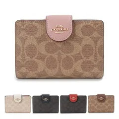 COACH コーチ 二つ折り財布 レディース CW786 SIGNATURE