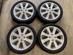 【2506030】ダイハツ 純正 ホイール 16インチ 4.5J +45 PCD100 4H + ROADCRUZA Sports V1 165/50R16 2021年 5mm