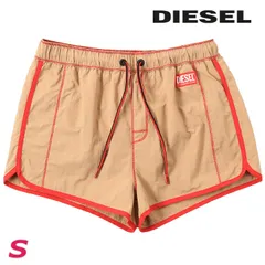 新品・未使用 ディーゼル DIESEL 海パン ビーチウェア スイムウェア メンズ ワンポイントロゴパッチ メンズ水着 ショートトランクス サーフパンツ BMBX-REEF-30