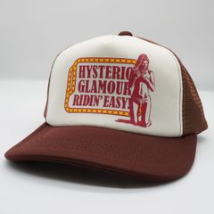 HYSTERIC GLAMOUR RIDIN' EASY トラッカーキャップ HYSTERIC GLAMOUR キャップ 帽子 RIDIN'EASY メッシュキャップ