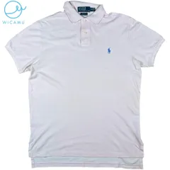 【希少】90s ポロラルフローレン ボリビア製 ポロシャツ M ピンク 古着 ヴィンテージ 刺繍ロゴ シングルステッチ カスタムフィット