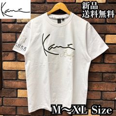 新品正規 Karl Kani テレコVネックTシャツ 黒L 242K1015 - メルカリ