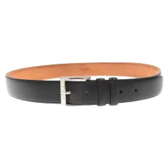 LOEWE (ロエベ) シルバーバックルレザーベルト ブラックのサムネイル