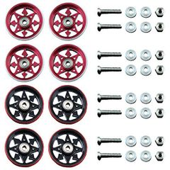 HAMILO ミニ四駆用ベアリングローラー アルミ合金 パーツ 19mm プラリ