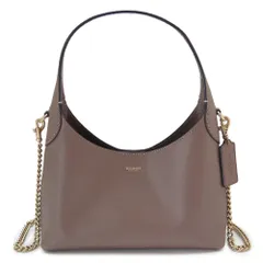 コーチ ショルダーバッグ レディース ブルックリン ハンドバッグ レザー ダークストーン ブラウン系 COACH CW614 B4CBD (ec)