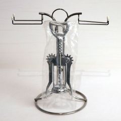 新品】ワインオープナーとワイングラスのセット ステンレス製 - メルカリ